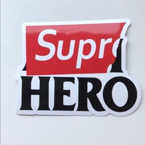 SuprHero Sticker